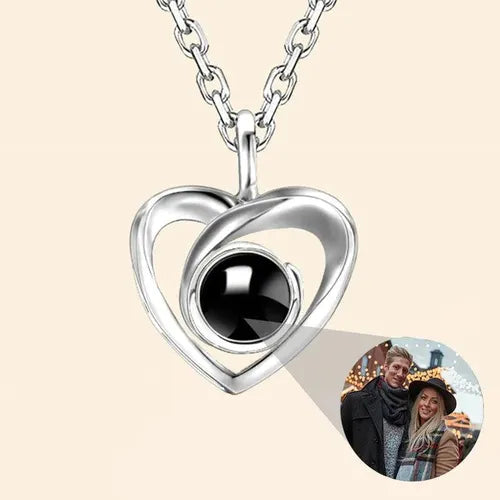 Colar Momentos Eternos Heart - Foto Personalizável