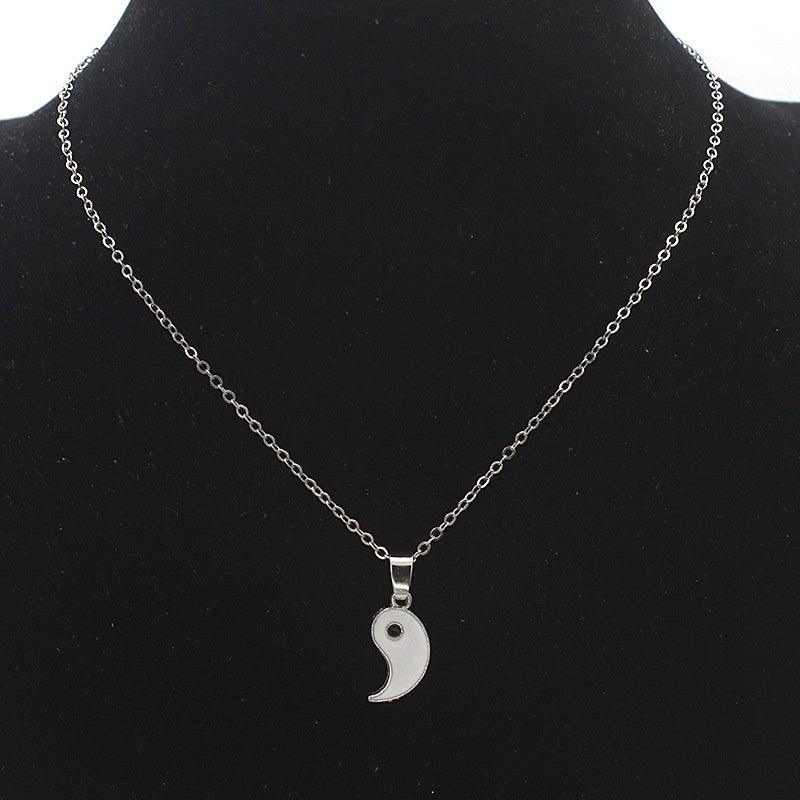 Par de Colares Yin Yang