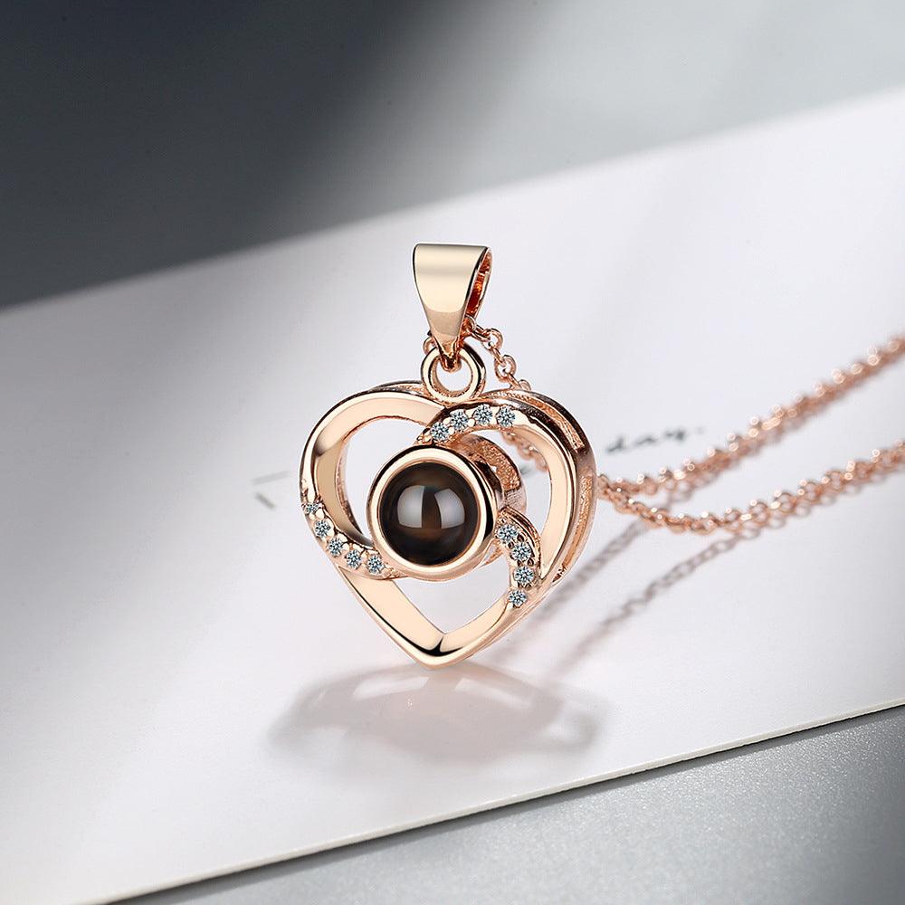Colar Momentos Eternos Zircon - Foto Personalizável