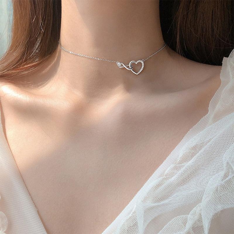 Colar Infinity Love