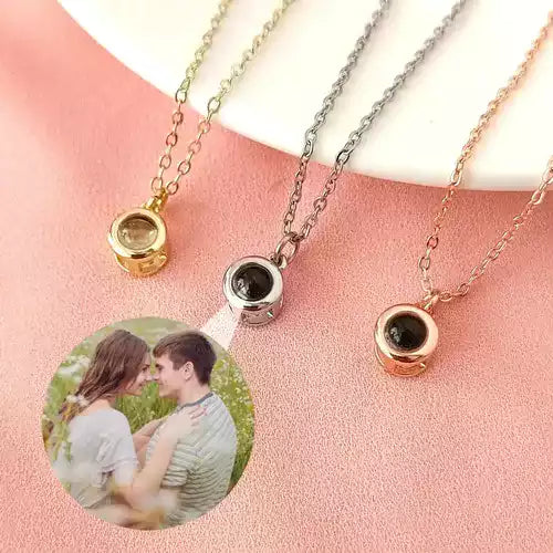 Colar Pingo de Amor - Foto Personalizável