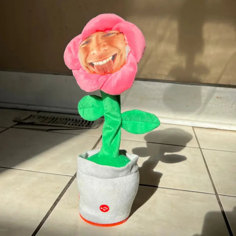 Rosto de flor personalizado