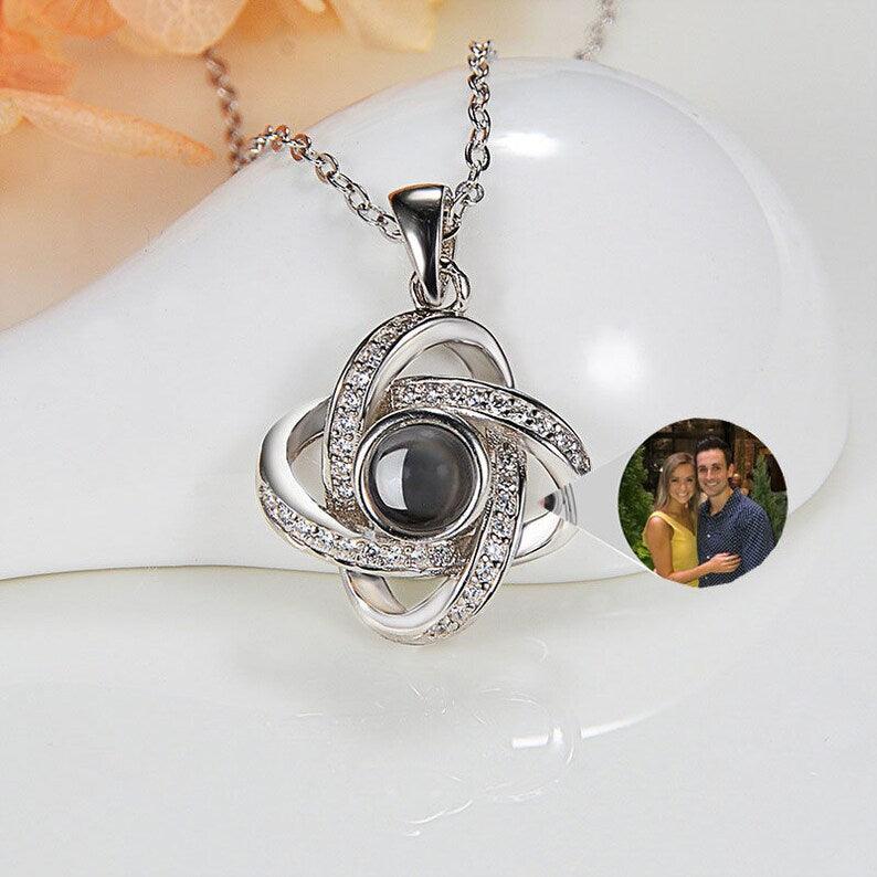 Colar Entrelaçados - Foto Personalizável