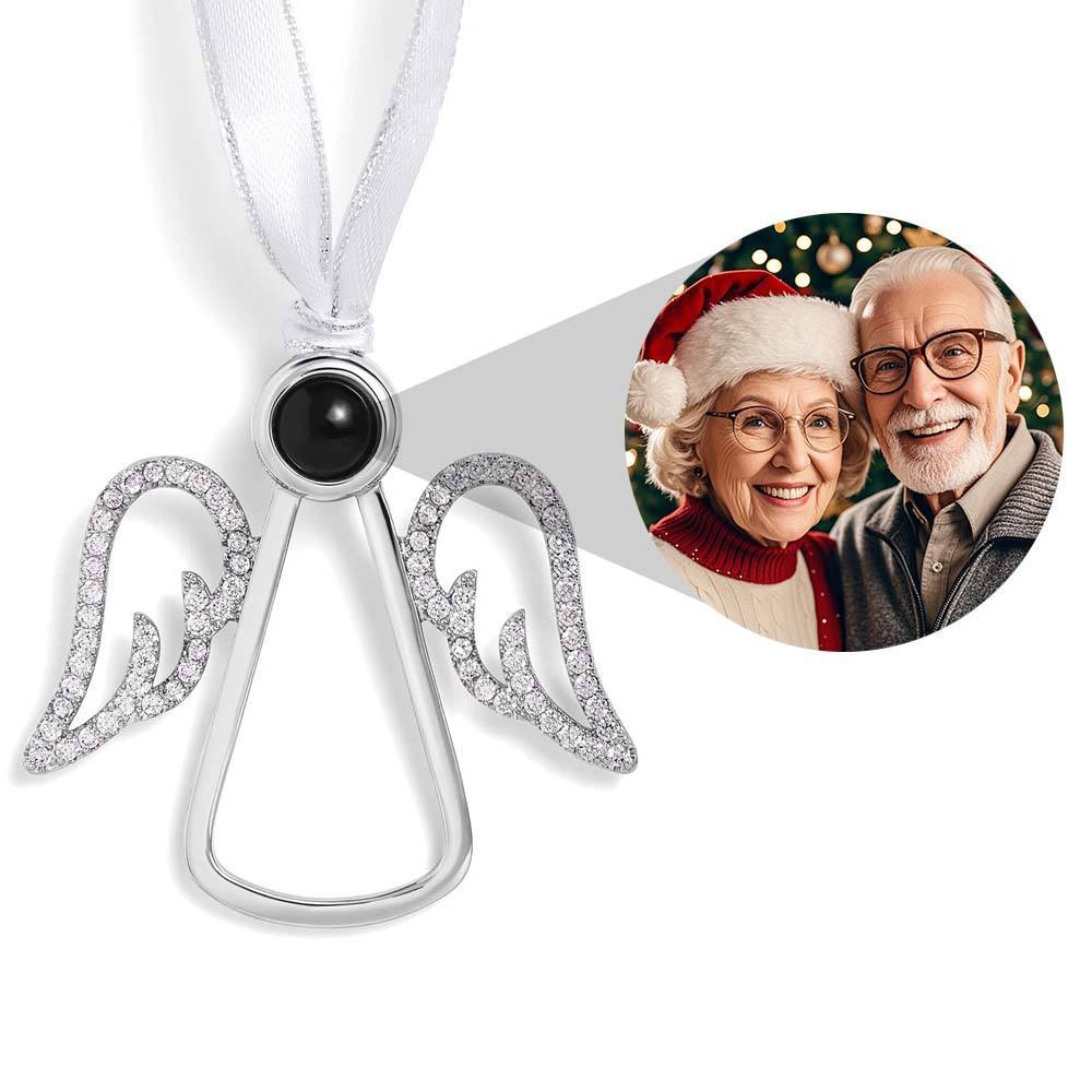 Enfeite com Foto Personalizável Para Presentes de Natal