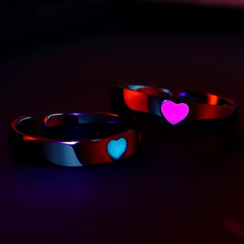Par de Alianças Amor Luminoso
