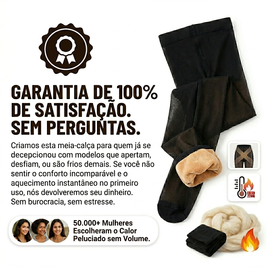 meia Calça Peluciada Maxdom