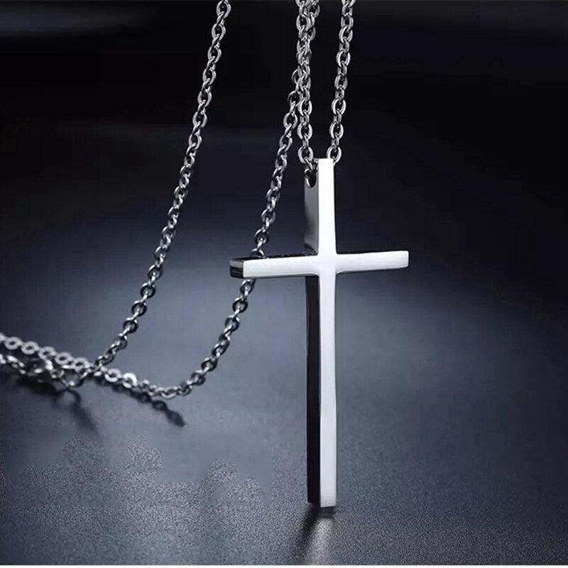 Colar Cruz & Carta Para O Meu Homem