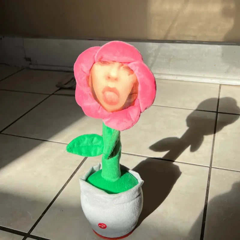 Rosto de flor personalizado
