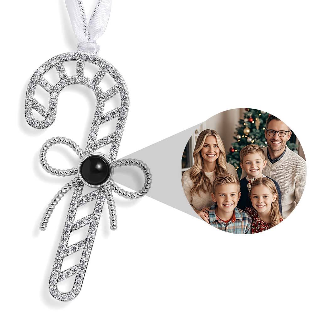Enfeite com Foto Personalizável Para Presentes de Natal
